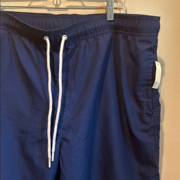 Amazon Essentials XXL Men's Blue Drawstring Swim Shorts - Picture 2 of 6